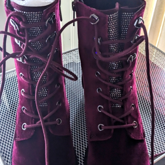 Velvet Army Combat Boot NEW Circus Sam Edelman l - Picture 4 of 6